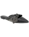 Bcbgeneration Women's Kandy-2 Embellished Bow Faux Leather Mules