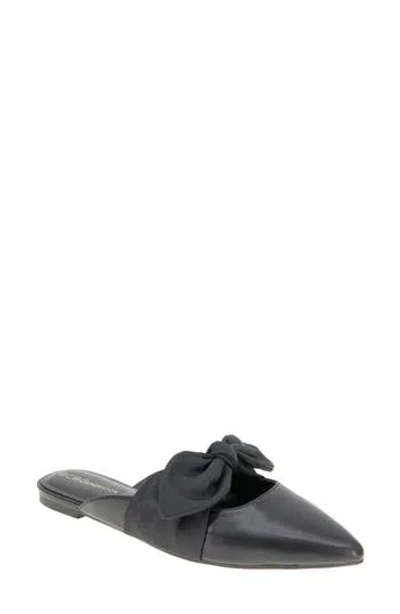 Bcbgeneration Kandy Bow Mule In Black/black