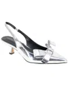 Bcbgeneration Kasiva Singback Kitten Heel Pump In Animal Print