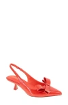 Bcbgeneration Kasti Pointed Toe Slingback Pump In Red