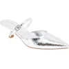 Bcbgeneration Katalina Pump In Silver Crackle