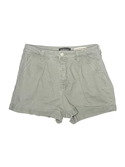 Pre-owned Bcbgeneration Khaki Shorts In Green