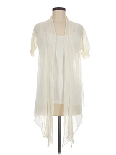 Pre-owned Bcbgeneration Kimono In Ivory