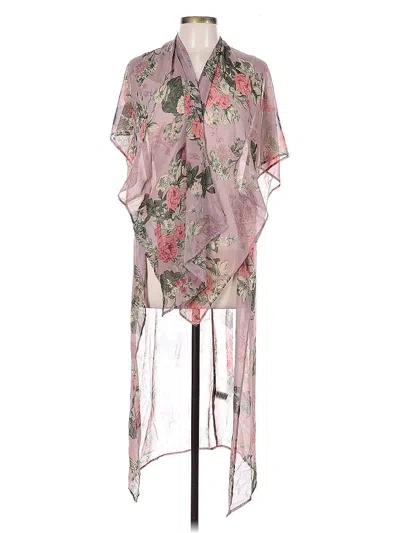 Pre-owned Bcbgeneration Kimono In Pink