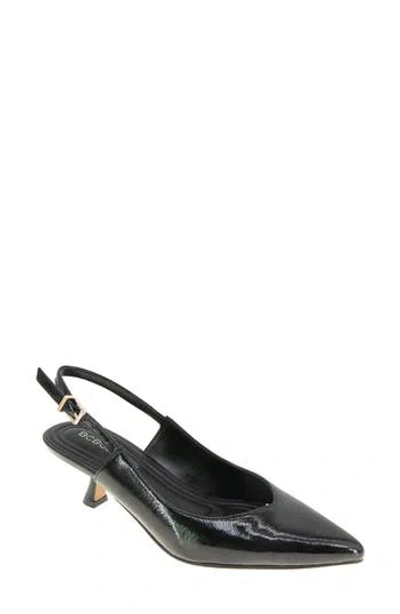Bcbgeneration Kira Slingback Kitten Heel Pump In Black