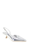 Bcbgeneration Kittie Pointed Toe Pump In Silver