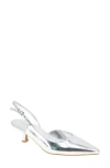 Bcbgeneration Kittie Pointed Toe Pump In Silver