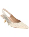 Bcbgeneration Kodari Slingback Kitten Heel Pump In Neutral