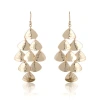Bcbg Eneration Layered Triangle Drop Earrings In Gold