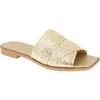 Bcbgeneration Lileen Sandal In Platino Raffia