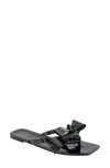 Bcbgeneration Lima Bow Jelly Sandal In Black