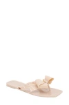 Bcbgeneration Lima Bow Jelly Sandal In Frappe