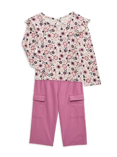 Bcbg Babies'  Girl's 2-piece Floral Top & Pants Set