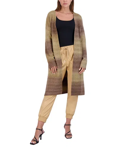 Bcbgeneration Long Cardigan In Brown