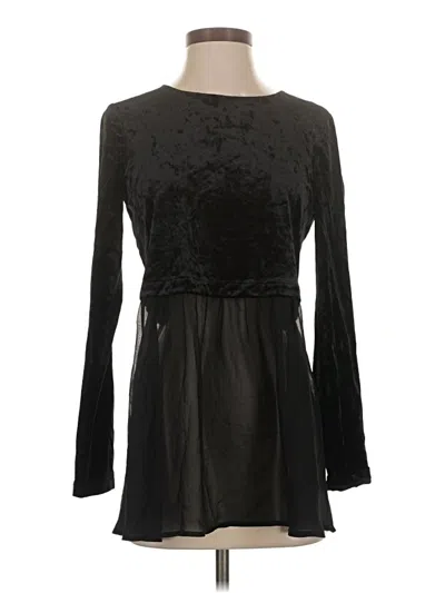 Bcbgeneration Long Sleeve Blouse In Black