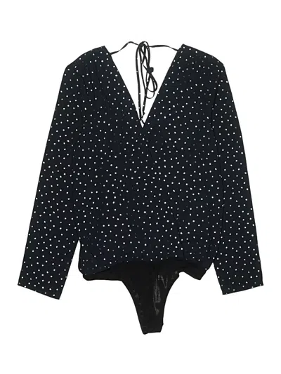 Pre-owned Bcbgeneration Long Sleeve Blouse In Blue