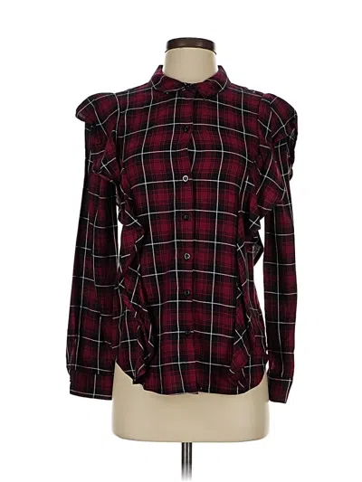 Bcbgeneration Long Sleeve Blouse In Brown