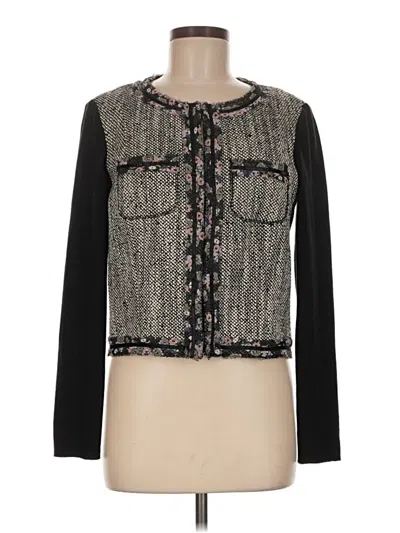 Pre-owned Bcbgeneration Long Sleeve Blouse In Gray