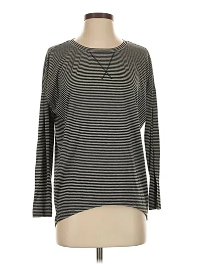 Pre-owned Bcbgeneration Long Sleeve T-shirt In Gray