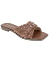 Bcbgeneration Women's Lucca Studded Slide Flat Sandals