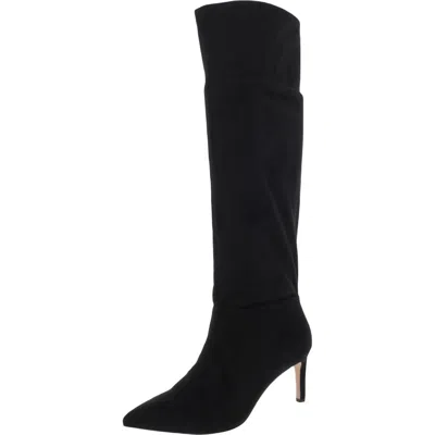 Bcbgeneration Marlo Womens Padded Insole Pointed Toe Knee-high Boots In Black