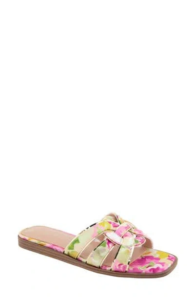 Bcbgeneration Meltem Slide Sandal In Floral Multi