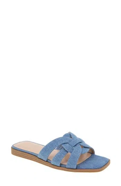 BCBGENERATION BCBGENERATION MELTEM SQUARE TOE SLIDE SANDAL