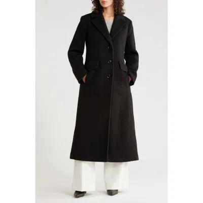Bcbgeneration Miss Single Breasted Coat In Black