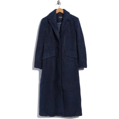 Bcbgeneration Miss Single Breasted Coat In Navy