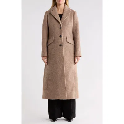 Bcbgeneration Miss Single Breasted Coat In Neutral