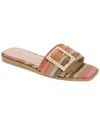 Bcbgeneration Women's Mollie Buckled Slide Flat Sandals