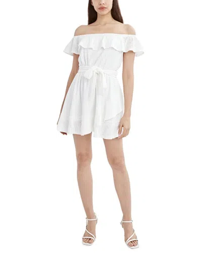 Bcbgeneration Off-shoulder Dress In White