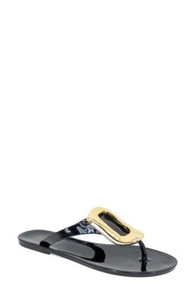 Bcbgeneration Oxina Flip Flop In Black