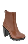 Bcbgeneration Pella Platform Bootie In Sugar Almond