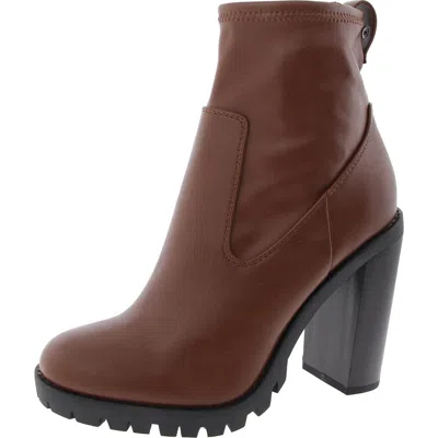 Bcbgeneration Pella Womens Round Toe Zipper Ankle Boots In Multi