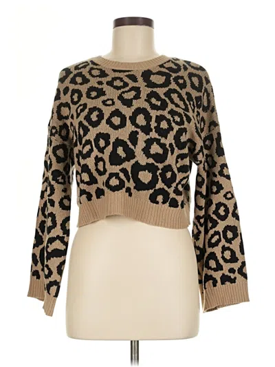 Pre-owned Bcbgeneration Pullover Sweater In Brown