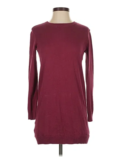 Pre-owned Bcbgeneration Pullover Sweater In Burgundy