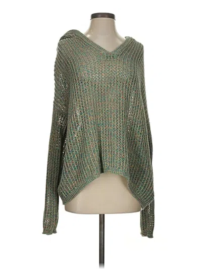 Pre-owned Bcbgeneration Pullover Sweater In Green