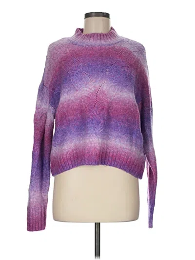 Pre-owned Bcbgeneration Pullover Sweater In Purple