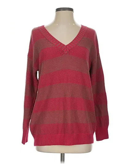 Pre-owned Bcbgeneration Pullover Sweater In Red