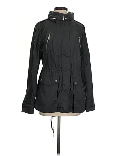 Pre-owned Bcbgeneration Raincoat In Black