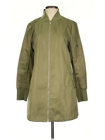 Pre-owned Bcbgeneration Raincoat In Green