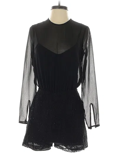 Pre-owned Bcbgeneration Romper In Black