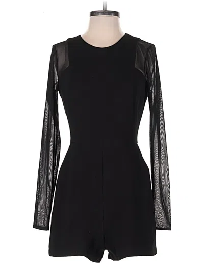 Pre-owned Bcbgeneration Romper In Black