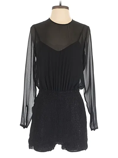 Pre-owned Bcbgeneration Romper In Black