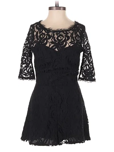 Pre-owned Bcbgeneration Romper In Black