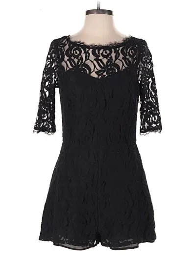 Pre-owned Bcbgeneration Romper In Black