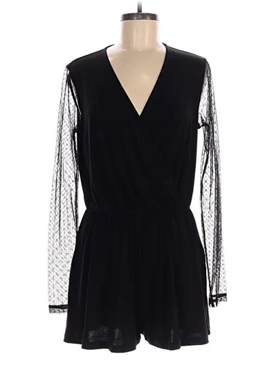 Pre-owned Bcbgeneration Romper In Black