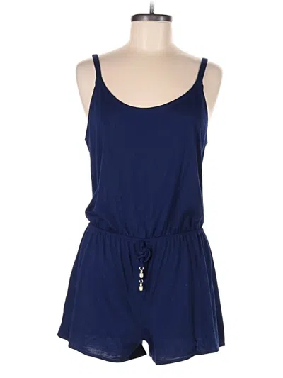 Pre-owned Bcbgeneration Romper In Blue
