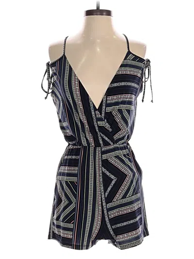 Pre-owned Bcbgeneration Romper In Blue